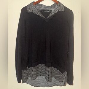 Adrianna Papell Two-in-One Pullover Top